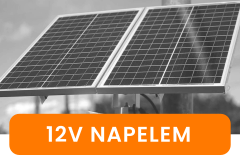 12V Napelem, Solar akkutöltő, 12V Napelem szett