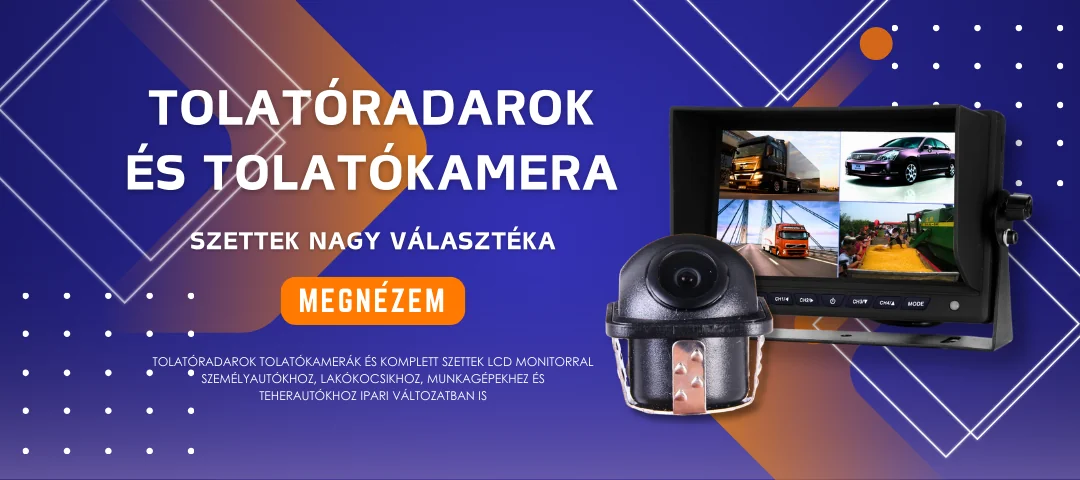 Tolatóradar Tolatókamera
