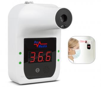 Érintés nélküli infra testhőmérséklet mérő, lázmérő Promedix PR-685