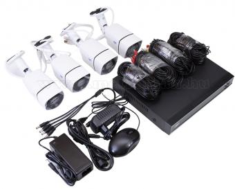 4 kamerás AHD DVR biztonsági megfigyelő kamera rendszer PNI-PTZ1300 FHD