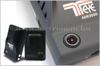 Autós automata kétkamerás menetrögzítő kamera, beépített GPS, T-EYE ADR-3000