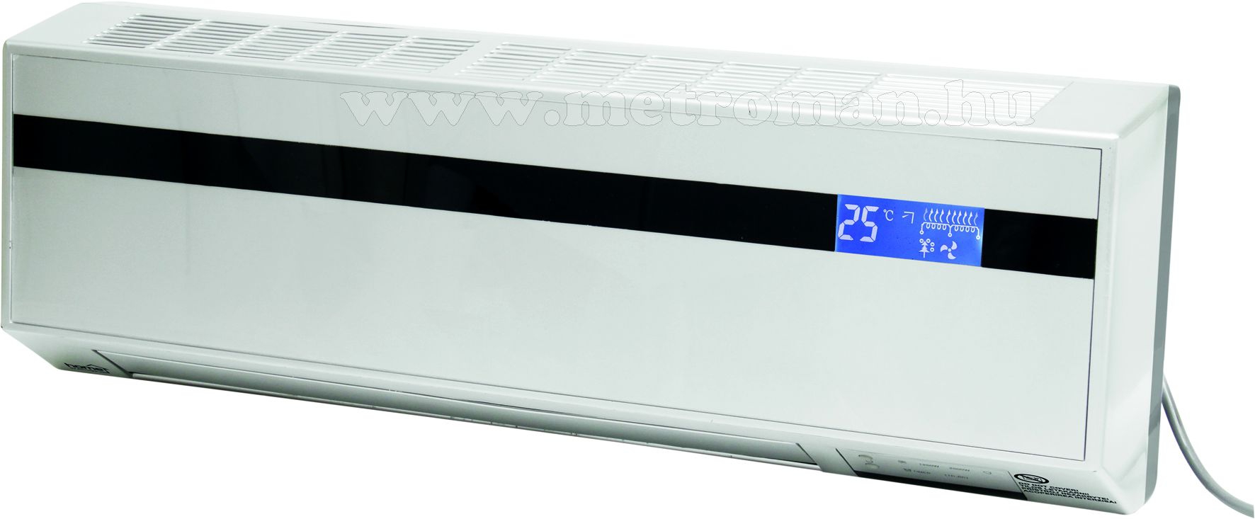 Elektromos ventilátoros fali fűtőtest FKF 2500 LCD
