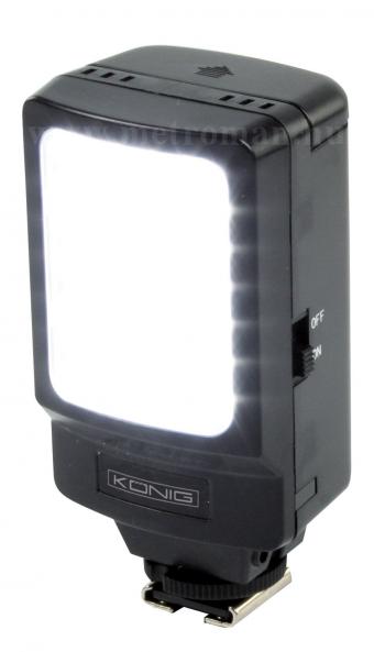 KÖNIG LED kamera lámpa 35 LED izzóval KN-LED35