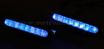 Autós LED lámpa, Kék, KLBD0701B