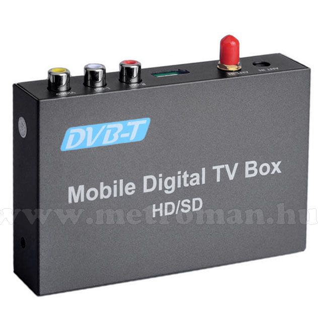12 Voltos autós DVB-T vevő Set-top Box, Mlogic TT0004
