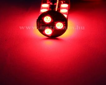 Autós LED izzó BA15S, 27SMD LED-es, Piros, MM-BA15-27SMD5050P