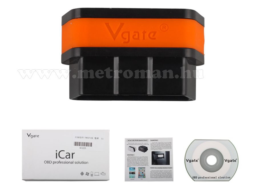 OBD2 Wifi autó diagnosztikai műszer, hibakód olvasó/törlő  Vgate iCar2