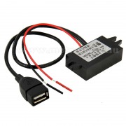 Beépíthető, autós USB töltő 3 Amper, MM-1231