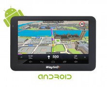 Wayteq X995 Android GPS navigáció + Sygic 3D Európa térkép
