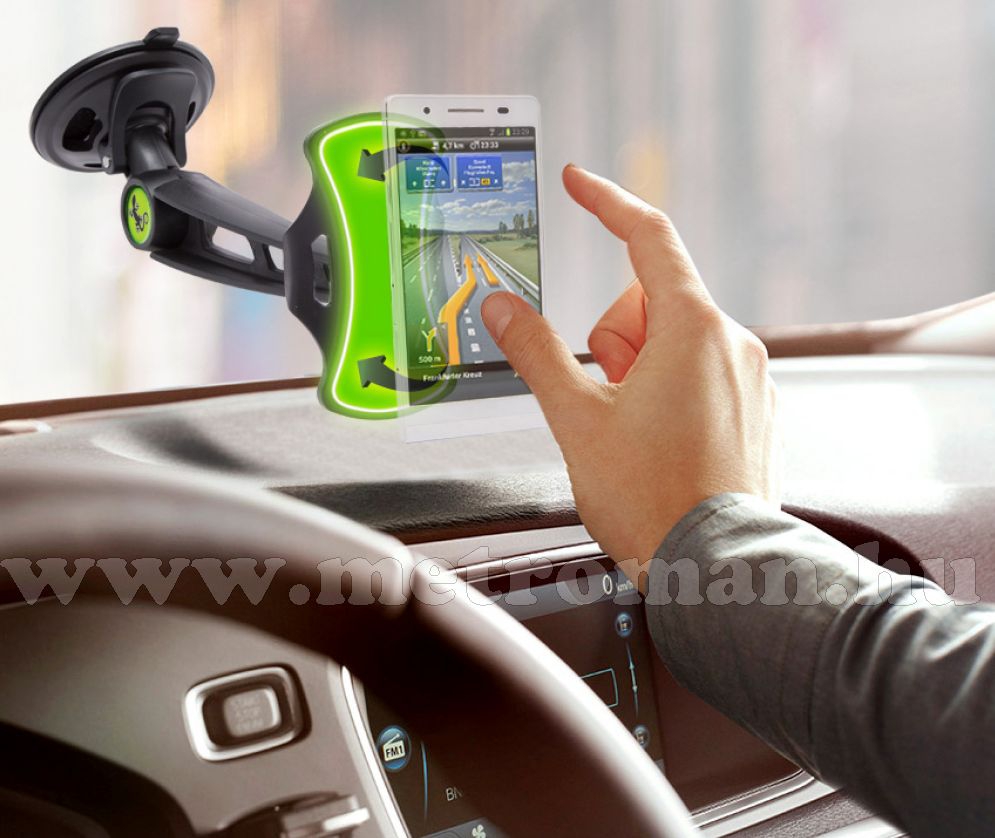 Univerzális telefon és GPS navigáció autós tartó, TouchGo