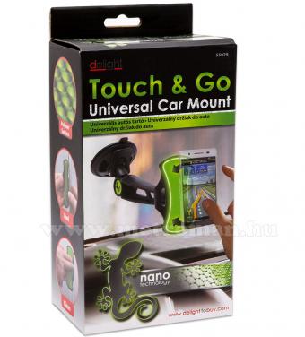 Univerzális telefon és GPS navigáció autós tartó, TouchGo