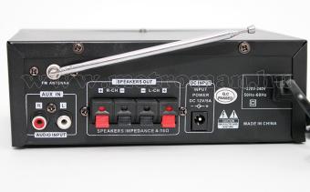 Mini hordozható és autós Karaoke erősítő USB/SD/MP3 lejátszóval Mlogic MM-004