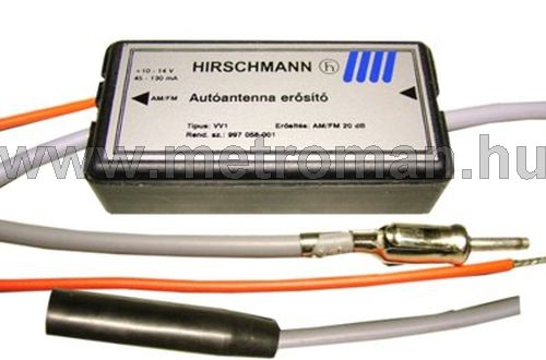 Autórádió antenna erősítő Hirschmann VV1
