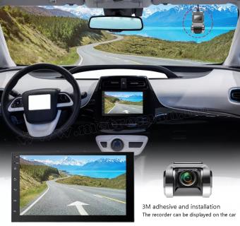 Autós menetrögzítő kamera Androidos autórádió fejegységekhez MM3070