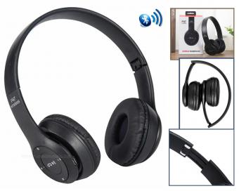 Bluetooth fejhallgató SD MP3 lejátszóval és FM rádióval MP47BT