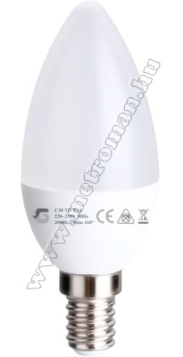 Energiatakarékos gyertya LED izzó C30-5WE14