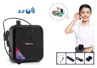 Hordozható Bluetooth idegenvezető kihangosító fejmikrofonnal M2601C