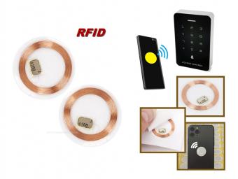 Írható - Újraírható RFID Proxy kártya matrica kivitelben CM-Sticker3-125KH-RW