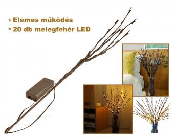 Elemes LED-es fűzfaág dekoráció MD73ALED