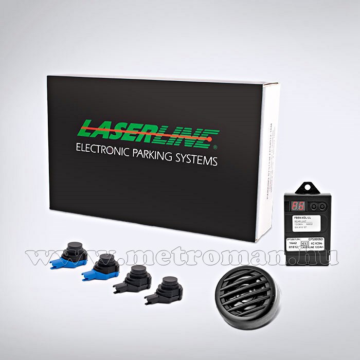 Professzionális besüllyeszthetõ szenzoros tolatóradar LaserLine EPS4012-16M