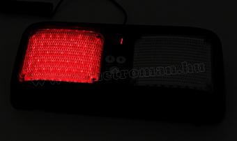 Autós LED villogó, Megkülönböztető jelzés Kék-Piros M5241
