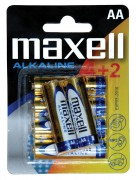MAXELL LR6 alkáli tartós ceruza elem, AA 1,5 V 4+2 db