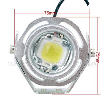 Autó Projektor LED fényszóró 10 Watt 6500K , MM-0540S