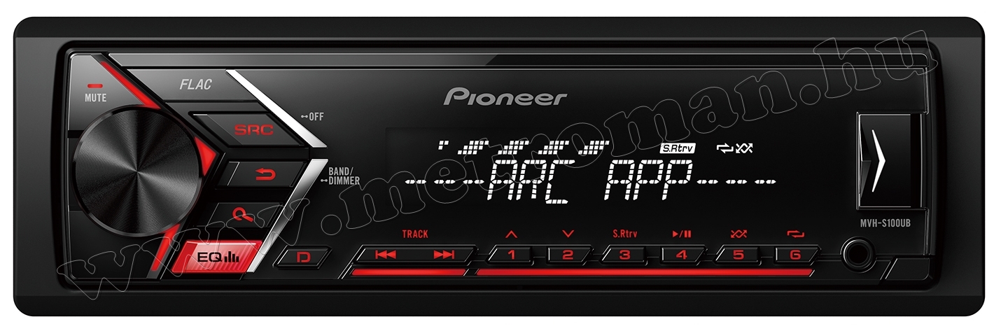 Pioneer MVH-S100UB autó rádió