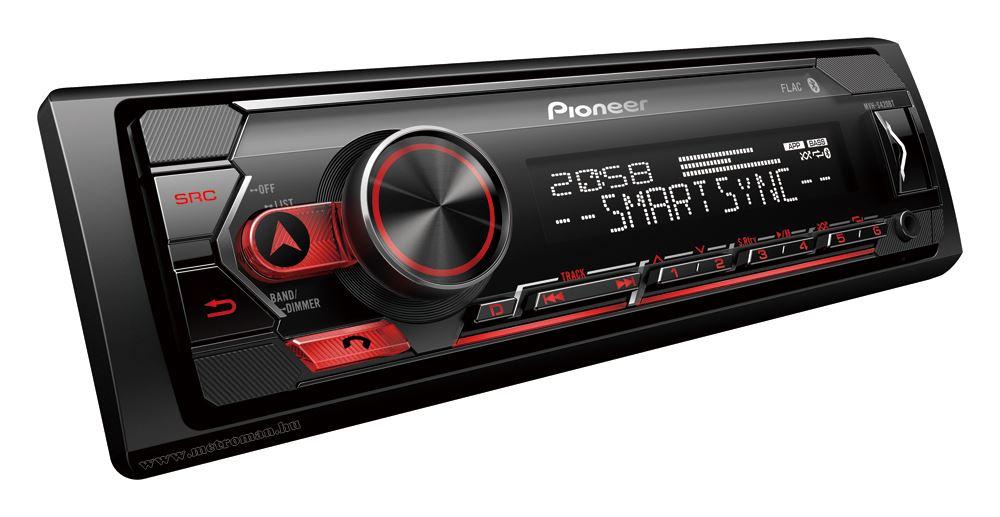 Pioneer USB AUX MP3 Bluetooth autó rádió MVH-S420BT