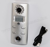 Mozgásérzékelős riasztó, SD kártyás DVR kamerával SP62C