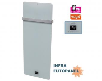 Smart elektromos fűtőtest Wifis Infra fűtőpanel törölközőszárítóval FKG850WIFI