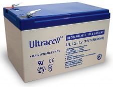 Zselés akkumulátor, Ultracell 12 V - 12 Ah