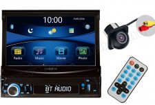 USB/SD MP3 MP4 MP5 Bluetooth Multimédiás autórádió LCD monitorral Tolatókamerával VB X700 BT CAPS0229