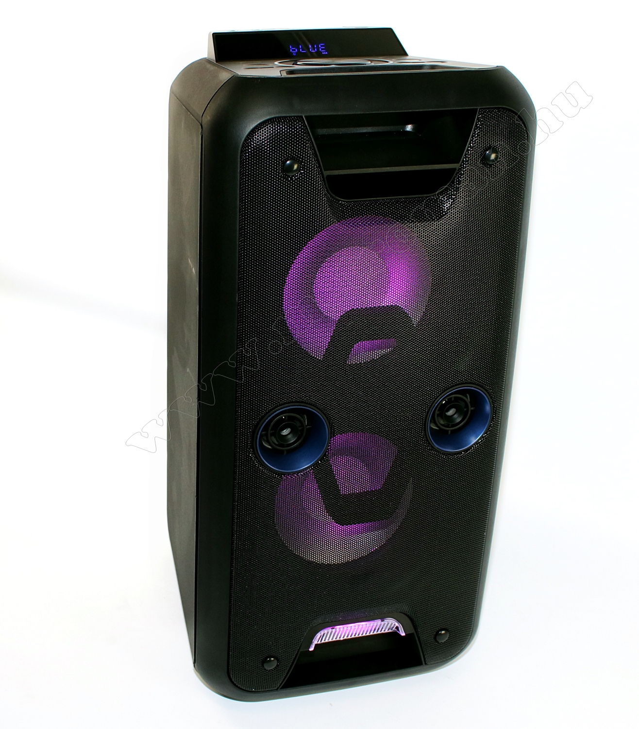 Hordozható party hangszóró USB/SD MP3 Bluetooth Multimédia hangfal Karaoke funkcióval PAR 220BT