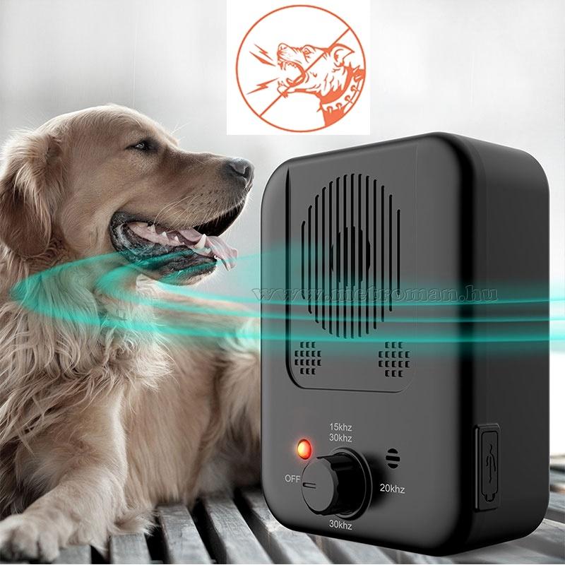 Ultrahangos ugatásgátló, ugatás leszoktató készülék kutyaugatás ellen MMC309-K4