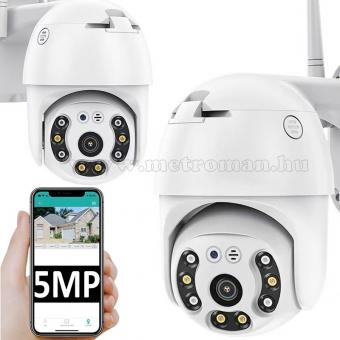 Vezeték nélküli Android iOS Wifi SD kártyás megfigyelőkamera MQ-A6-5MP