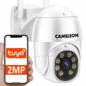 Vezeték nélküli Kültéri SD DVR Wifi IP Android iPhone megfigyelő kamera Cameleon MBQ-A9-FHD-PTZ WIFI TuyaSmart