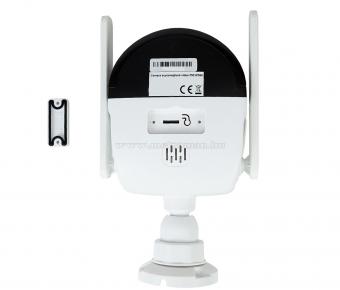 Vezeték nélküli kültéri kétkamerás Wifi IP megfigyelőkamera 180 fok látószöggel IP590-FHD-DUAL ICSee