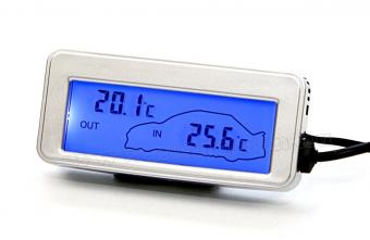 Digitális autós külső-belső hőmérő Mlogic M113