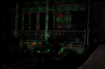 Kültéri színes Lézer fény projektor, kerti hangulat világítás MDL IP3