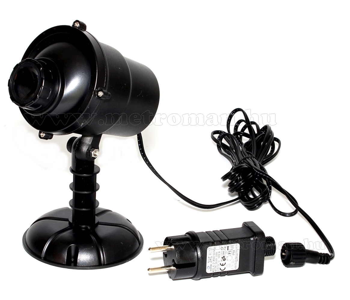 Kültéri LED projektor Télapó és Rénszarvas mintás MDL IP6