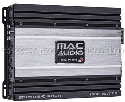 Mac Audio Edition S FOUR autóerősítő, 4 csatornás