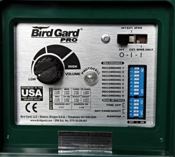 Nagy teljesítményű elektromos Varjú riasztó Bird Gard Pro Varjú