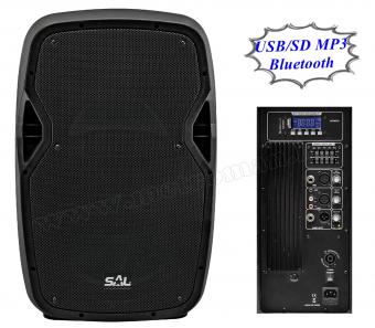 Aktív zenekari  DJ és Karaoke hangszóró Bluetooth USB/SD/MP3 lejátszóval PAX 41BT