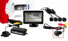 Tolatóradar és tolatókamera szett LCD monitorral MM2260-HD305