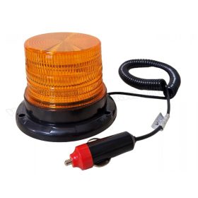   Megkülönböztető jelzés LED-es mágneses sárga villogó  MD95LED-12/24V