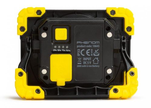 Mini akkumulátoros COB LED reflektor PHENOM 18645