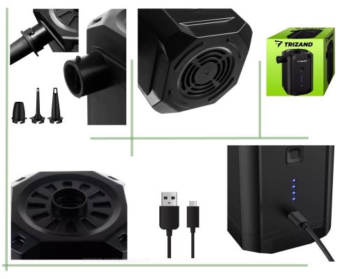 Hordozható akkus matrac pumpa