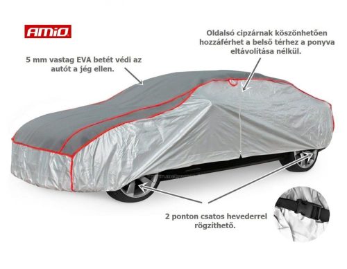 Jégeső elleni autó takaró ponyva L-es méret SUV AMIO 2513EVA