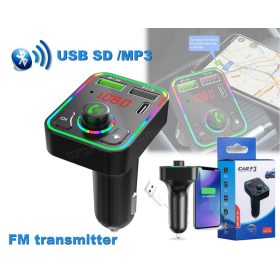 Autós FM Transzmitter Bluetooth kihangosító 3135FMBT